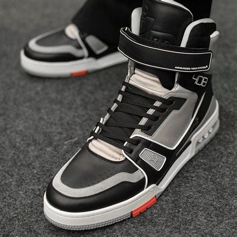 louis vuitton high top sneaker|Louis Vuitton sneakers new collection.